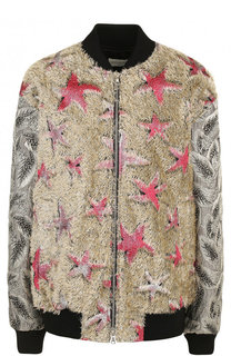 Бомбер свободного кроя на молнии Dries Van Noten