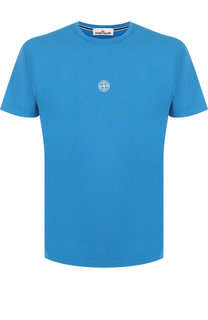 Хлопковая футболка с круглым вырезом Stone Island
