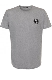 Хлопковая футболка с круглым вырезом Dolce & Gabbana