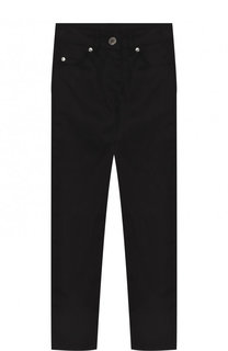 Брюки из смеси хлопка и вискозы с аппликациями Givenchy