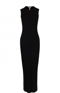 Однотонное вязаное платье без рукавов MRZ