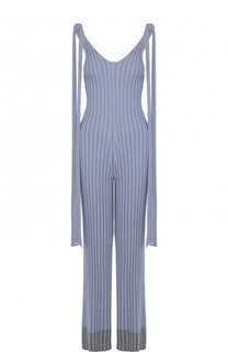 Приталенный комбинезон фактурной вязки MRZ