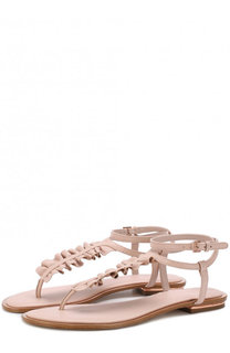 Кожаные сандалии Bella с оборками MICHAEL Michael Kors