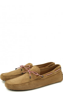 Однотонные замшевые мокасины Tod’s Tods