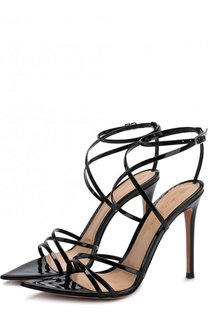 Кожаные босоножки Kim на шпильке Gianvito Rossi