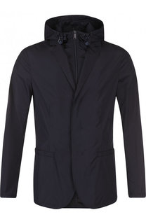 Куртка на молнии с капюшоном Emporio Armani