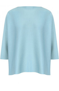 Однотонный пуловер из смеси шелка с кашемиром Tse