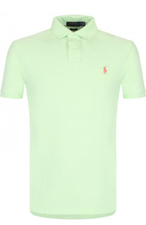 Хлопковое поло с короткими рукавами Polo Ralph Lauren