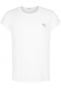Хлопковая футболка с принтом Givenchy