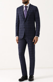 Шерстяной костюм с пиджаком на двух пуговицах Pal Zileri