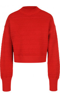 Однотонный вязаный пуловер свободного кроя 3.1 Phillip Lim