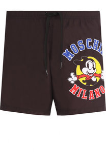 Плавки-шорты с принтом Moschino