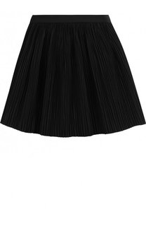Хлопковые плиссированные мини-шорты REDVALENTINO