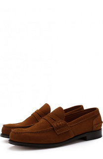 Замшевые пенни-лоферы Churchs