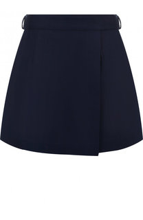 Однотонные хлопковые мини-шорты REDVALENTINO