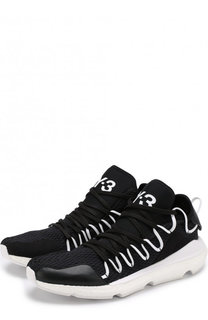 Текстильные кроссовки Kusari на шнуровке Y-3