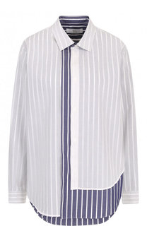 Хлопковая блуза свободного кроя Yohji Yamamoto