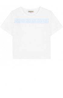 Хлопковая футболка с логотипом бренда Kenzo
