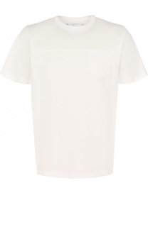 Хлопковая футболка с круглым вырезом Sacai