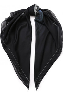 Шарф из смеси вискозы и шелка с принтом Givenchy