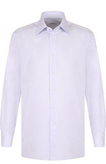 Хлопковая сорочка с воротником кент Brioni