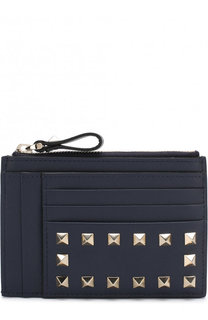 Кожаный футляр для кредитных карт Valentino Garavani Rockstud Valentino