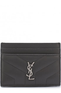 Кожаный футляр для кредитных карт Saint Laurent
