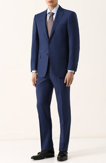 Шерстяной костюм с пиджаком на двух пуговицах Pal Zileri