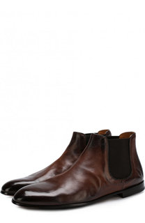 Классические кожаные челси Doucals