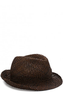 Соломенная шляпа с аппликацией Isabel Benenato