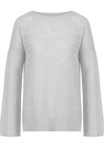 Однотонный кашемировый пуловер свободного кроя Theory