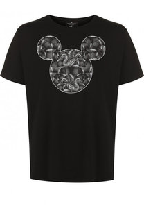 Хлопковая футболка с принтом Marcelo Burlon