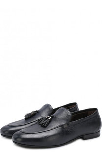 Кожаные лоферы с кисточками Aldo Brue