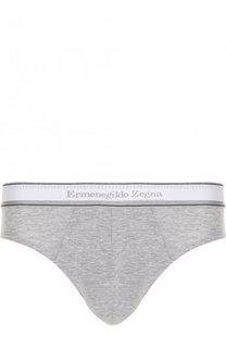 Брифы из вискозы с широкой резинкой Ermenegildo Zegna