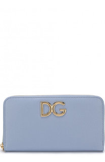 Кожаный кошелек на молнии Dolce &amp; Gabbana