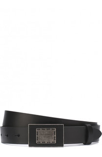 Кожаный ремень с фигурной пряжкой Dolce &amp; Gabbana