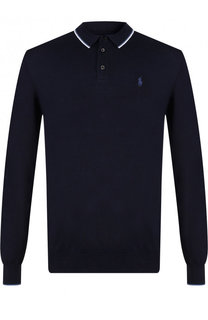 Хлопковое поло с длинными рукавами Polo Ralph Lauren