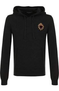 Кашемировое худи с отделкой Dolce &amp; Gabbana