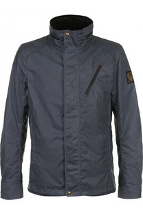 Хлопковая куртка на молнии с воротником-стойкой Belstaff