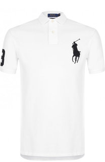 Хлопковое поло с короткими рукавами Polo Ralph Lauren