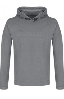Хлопковый лонгслив с капюшоном C.P. Company