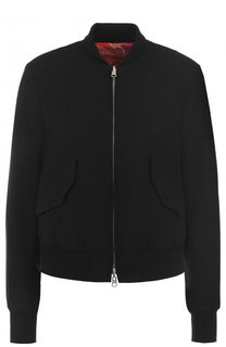Двусторонний шерстяной бомбер на молнии Yohji Yamamoto