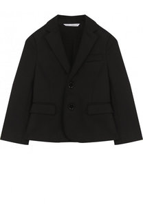 Пиджак из хлопка на двух пуговицах Dolce &amp; Gabbana