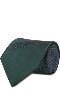 Шелковый галстук с узором Lanvin