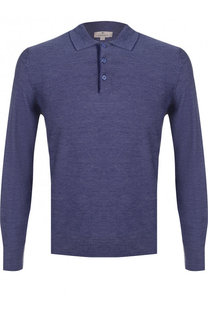 Шерстяное поло с длинными рукавами Canali