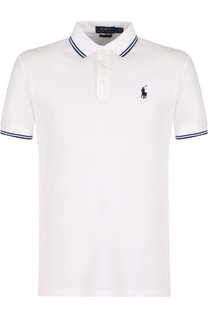 Хлопковое поло с короткими рукавами Polo Ralph Lauren