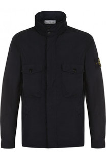 Куртка на молнии с воротником-стойкой Stone Island