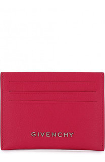 Кожаный футляр для кредитных карт с логотипом бренда Givenchy