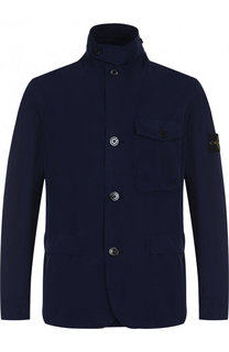 Куртка на пуговицах с отложным воротником Stone Island