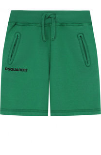 Хлопковые шорты на кулиске Dsquared2